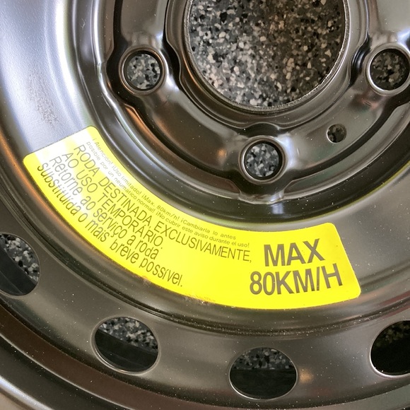 NEW SPARE 15” TIRE KIT - from a 2020 Kia Soul - Picture 4 of 7